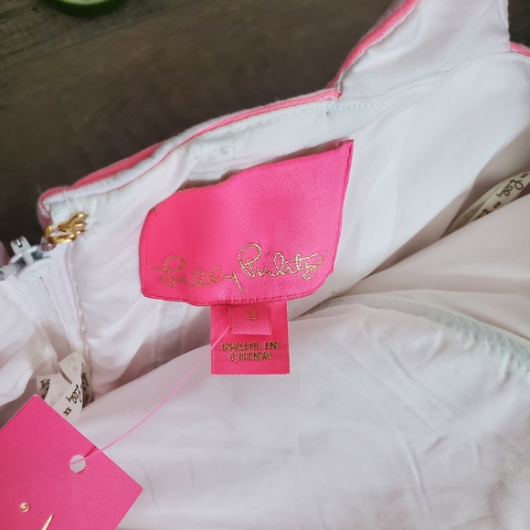 NWT Lilly Pulitzer Addison Dress Seersucker Pi… - Picture 5 of 6